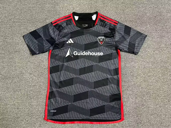 24-25 Season DC United Home Black Color Soccer Jersey